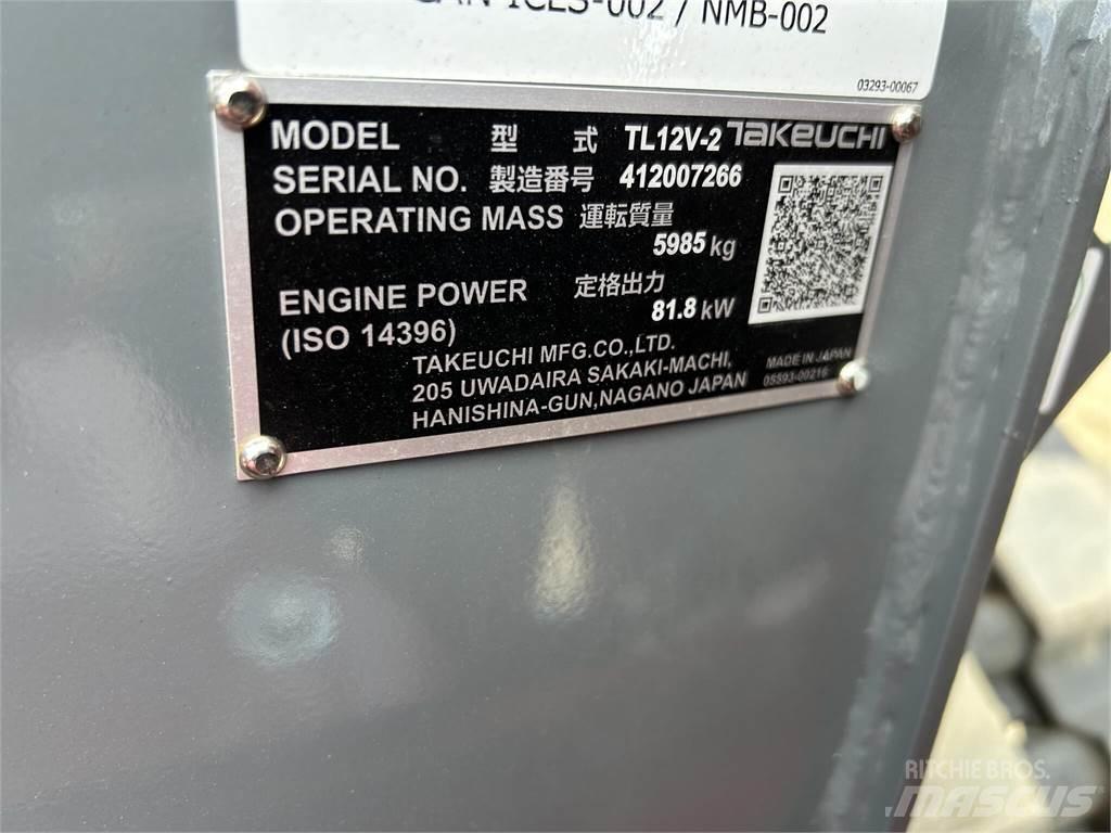 Takeuchi TL12V2 Šmykom riadené nakladače
