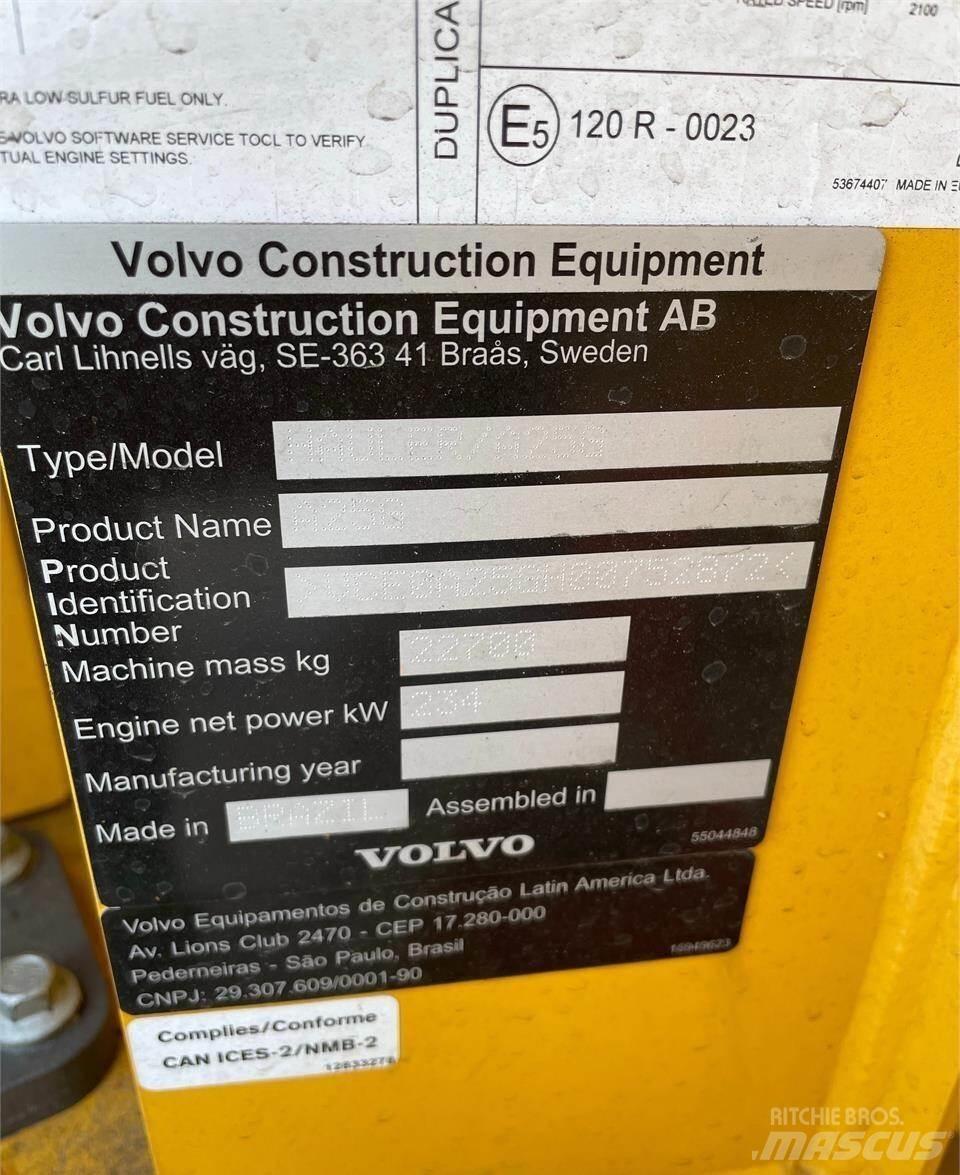 Volvo A25G Kĺbové nákladné autá