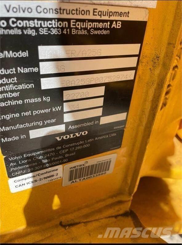 Volvo A25G Kĺbové nákladné autá