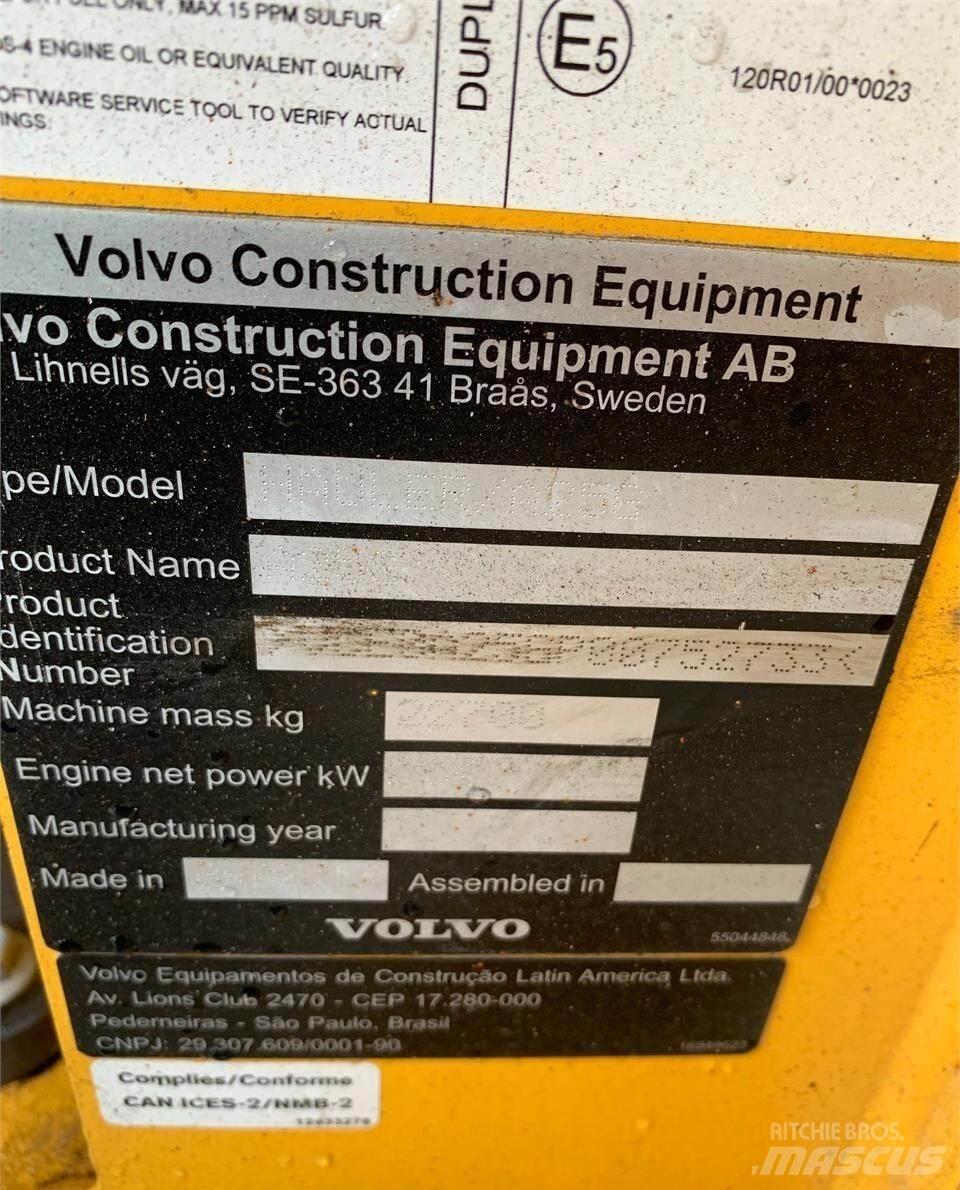 Volvo A25G Kĺbové nákladné autá