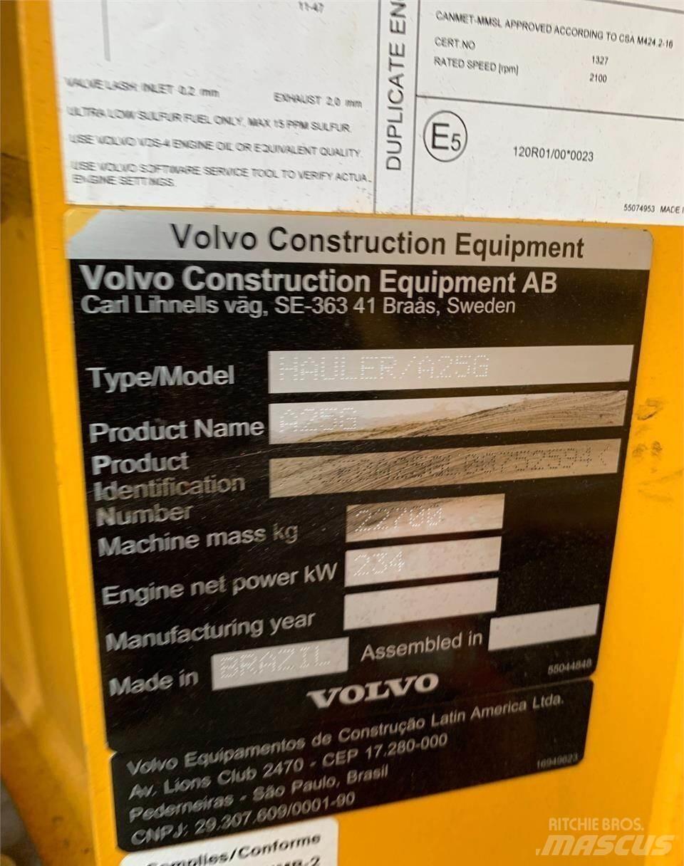 Volvo A25G Kĺbové nákladné autá