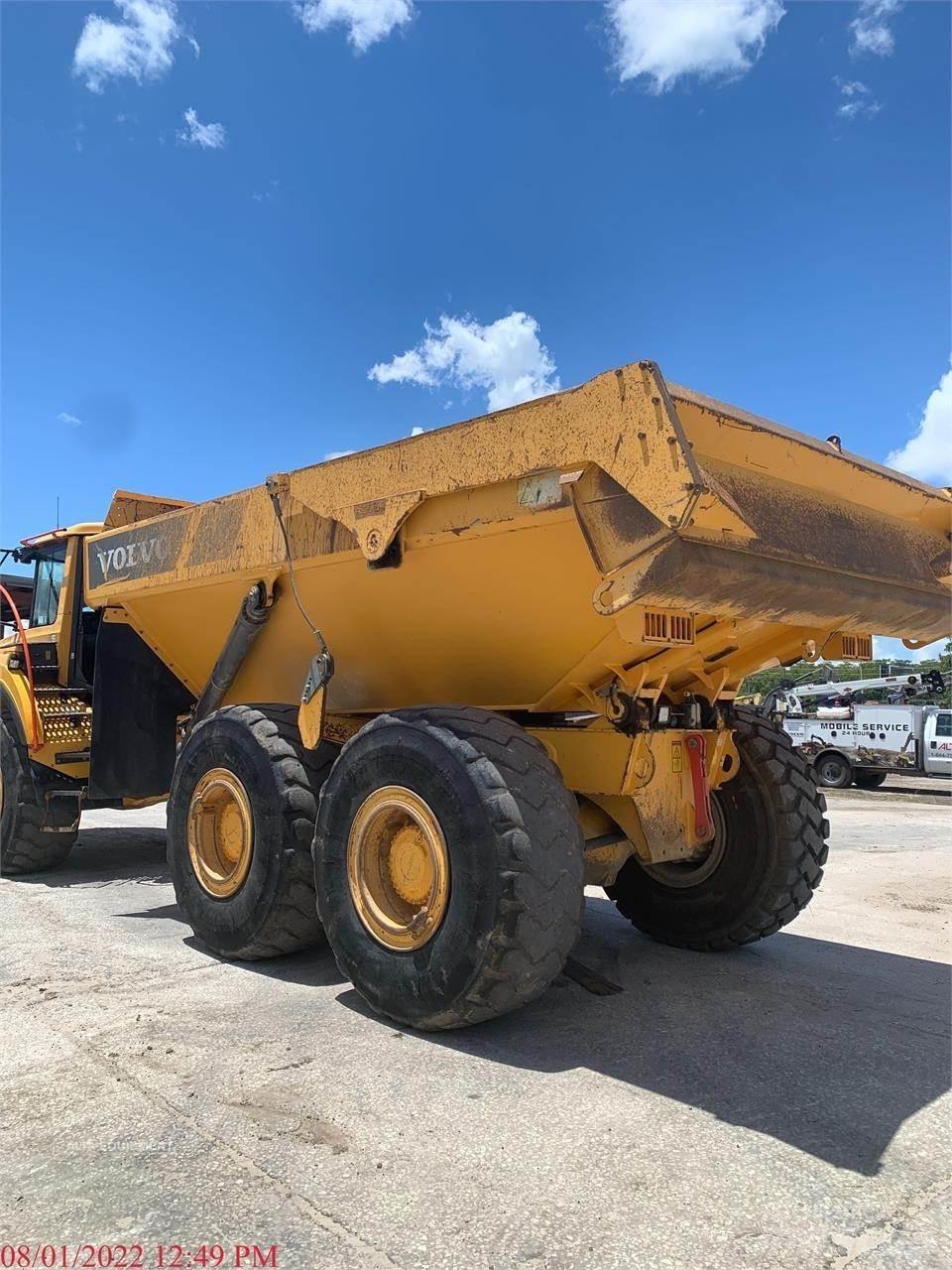Volvo A30G Kĺbové nákladné autá