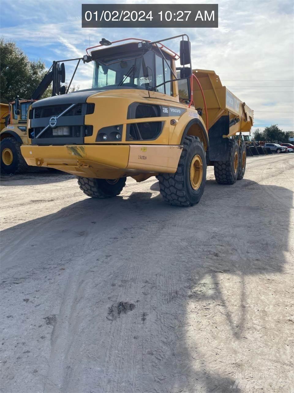 Volvo A30G Kĺbové nákladné autá