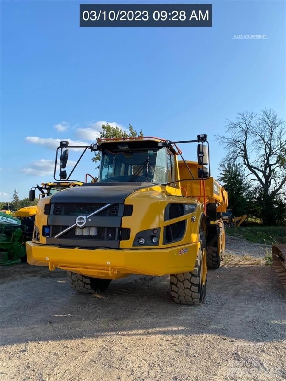 Volvo A30G Kĺbové nákladné autá