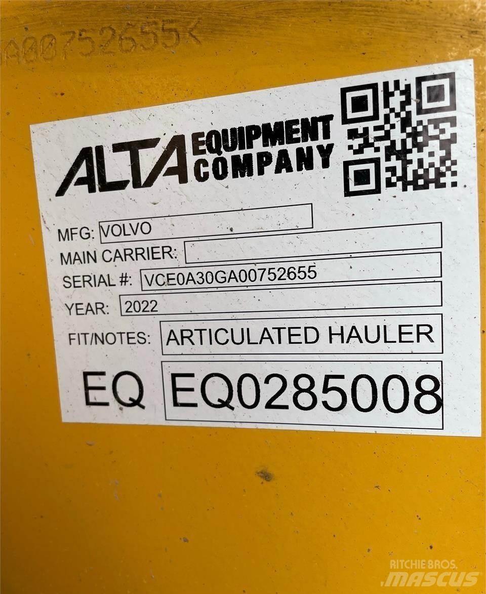 Volvo A30G Kĺbové nákladné autá