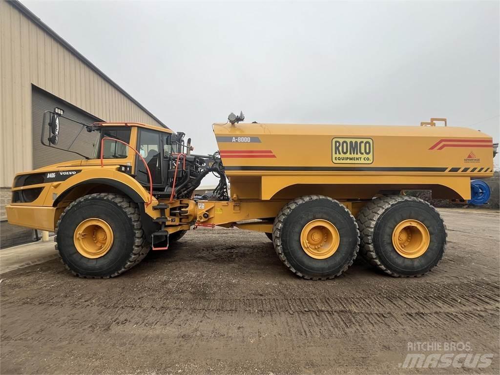 Volvo A40G Cisterny na vodu