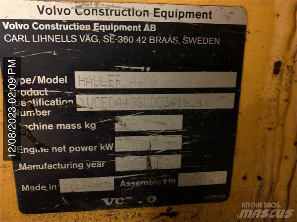 Volvo A40G Kĺbové nákladné autá