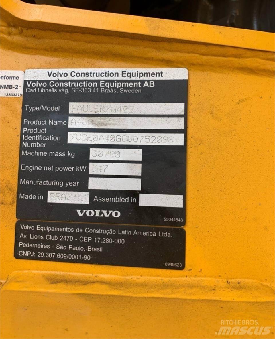 Volvo A40G Kĺbové nákladné autá