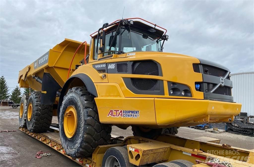 Volvo A40G Kĺbové nákladné autá