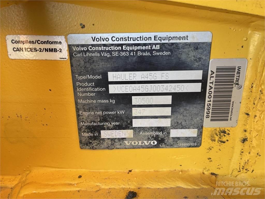 Volvo A45G FS Kĺbové nákladné autá
