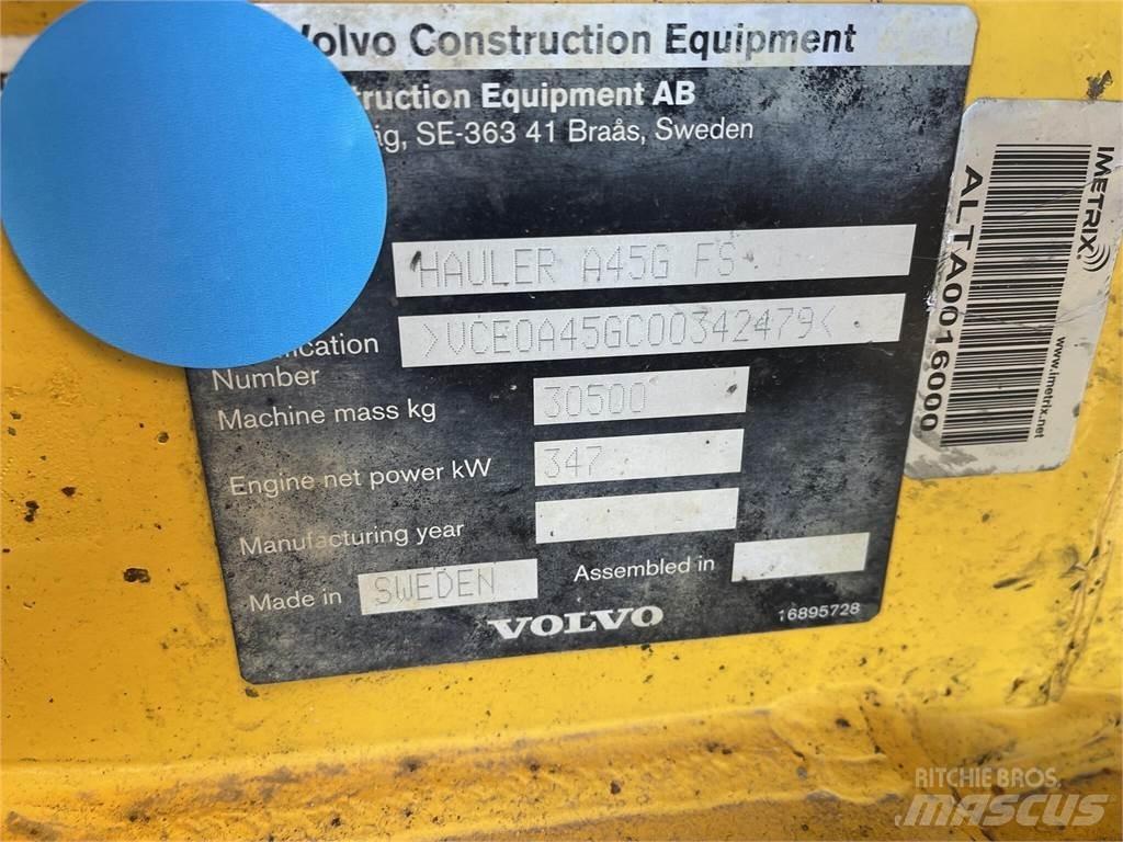 Volvo A45G FS Kĺbové nákladné autá