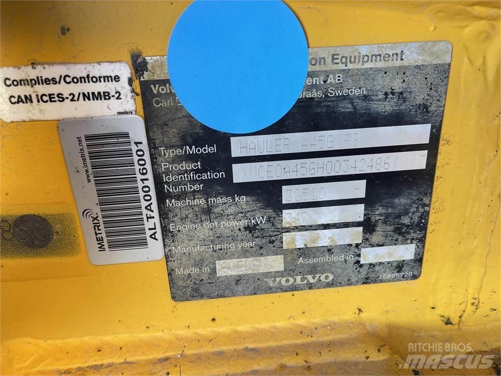 Volvo A45G FS Kĺbové nákladné autá