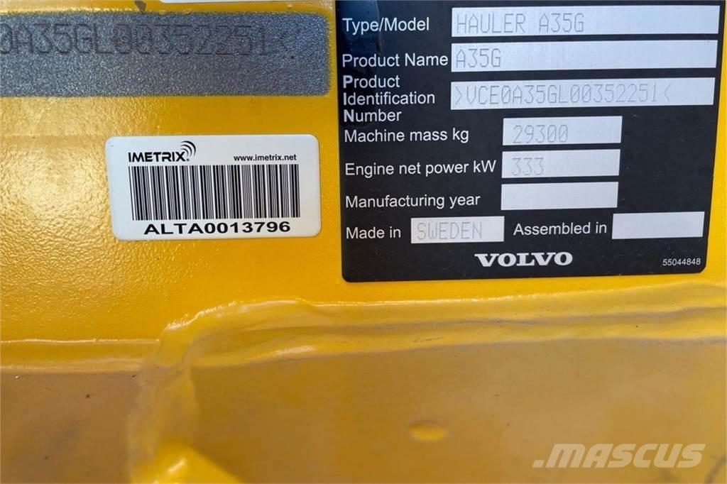 Volvo A45G FS Kĺbové nákladné autá