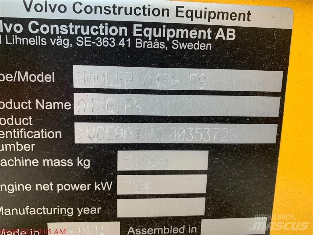 Volvo A45G FS Kĺbové nákladné autá