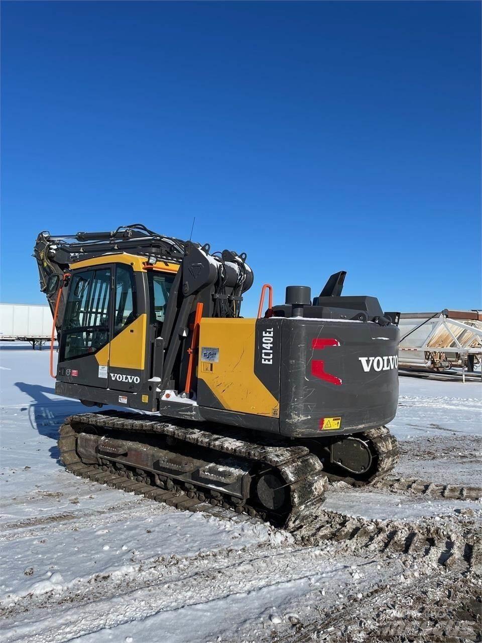 Volvo EC140EL Pásové rýpadlá