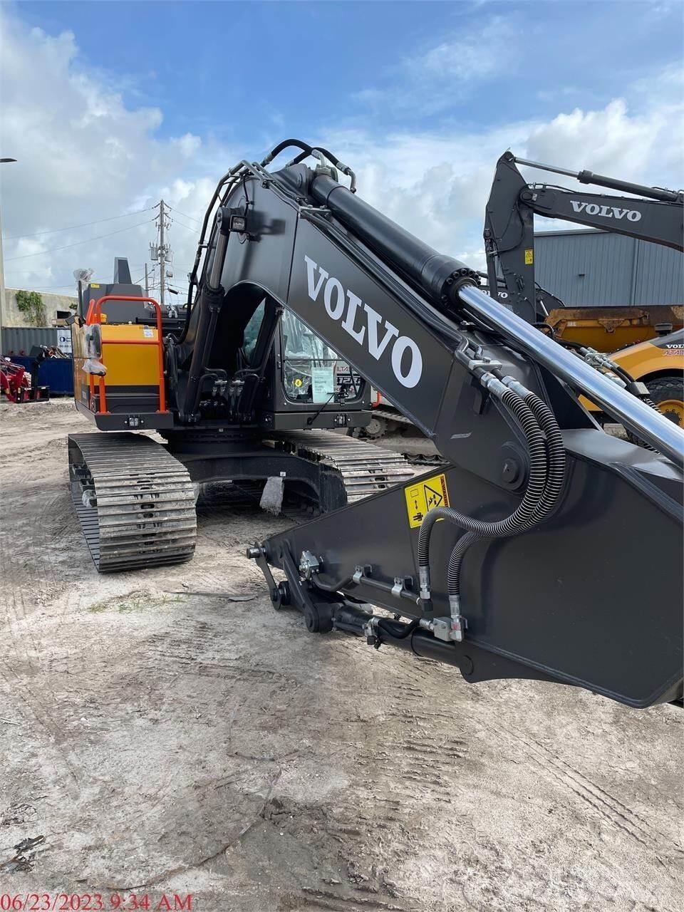 Volvo EC160EL Pásové rýpadlá
