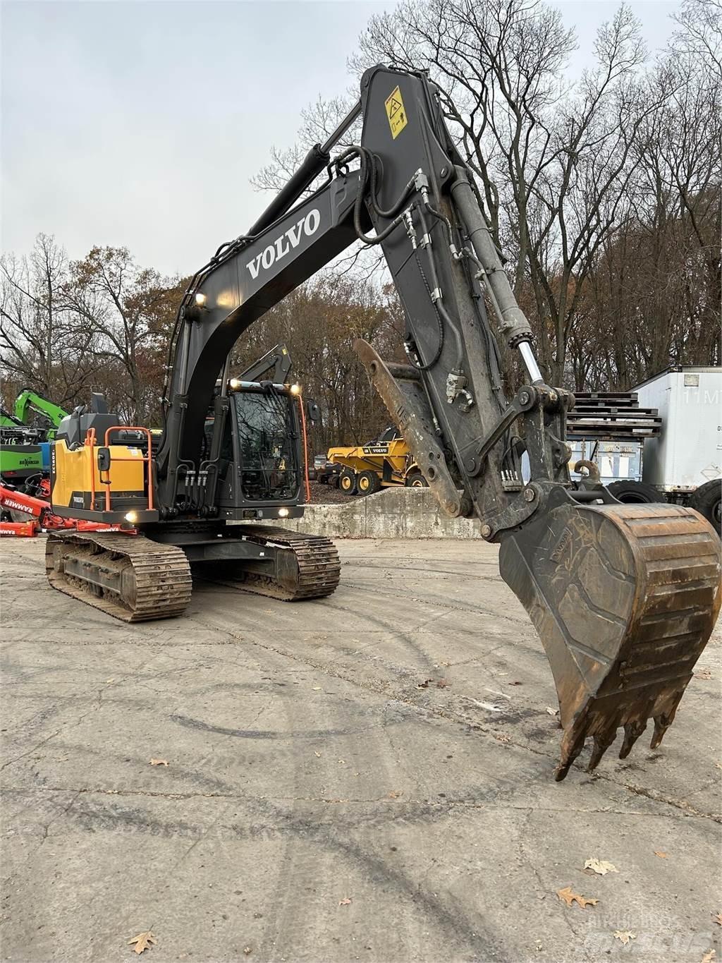 Volvo EC160EL Pásové rýpadlá