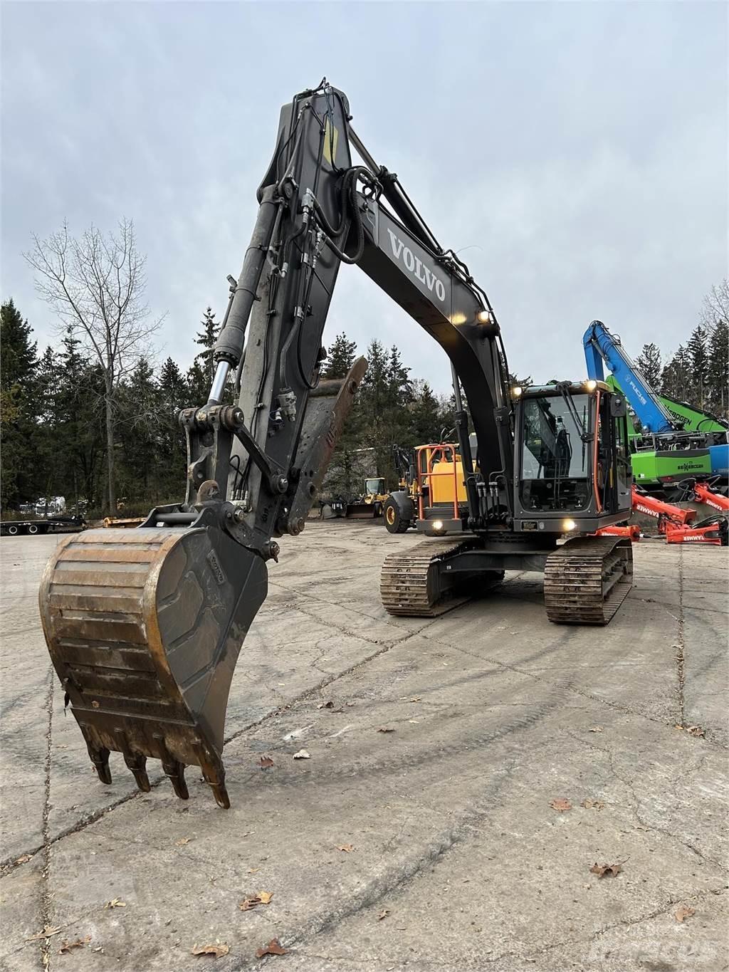Volvo EC160EL Pásové rýpadlá