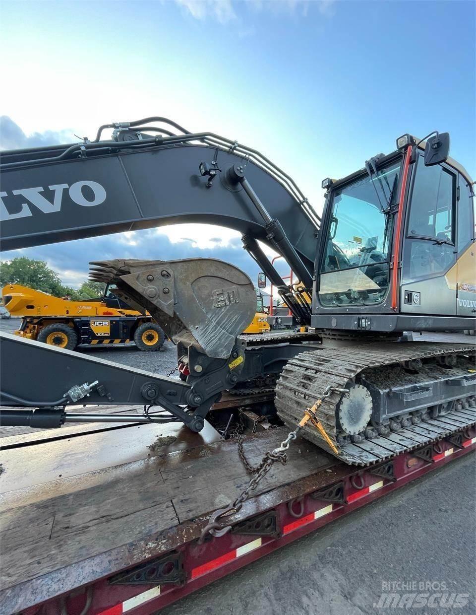Volvo EC160EL Pásové rýpadlá