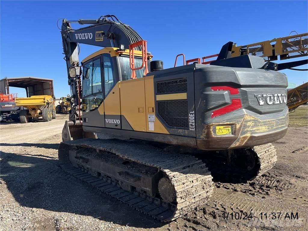 Volvo EC200EL Pásové rýpadlá