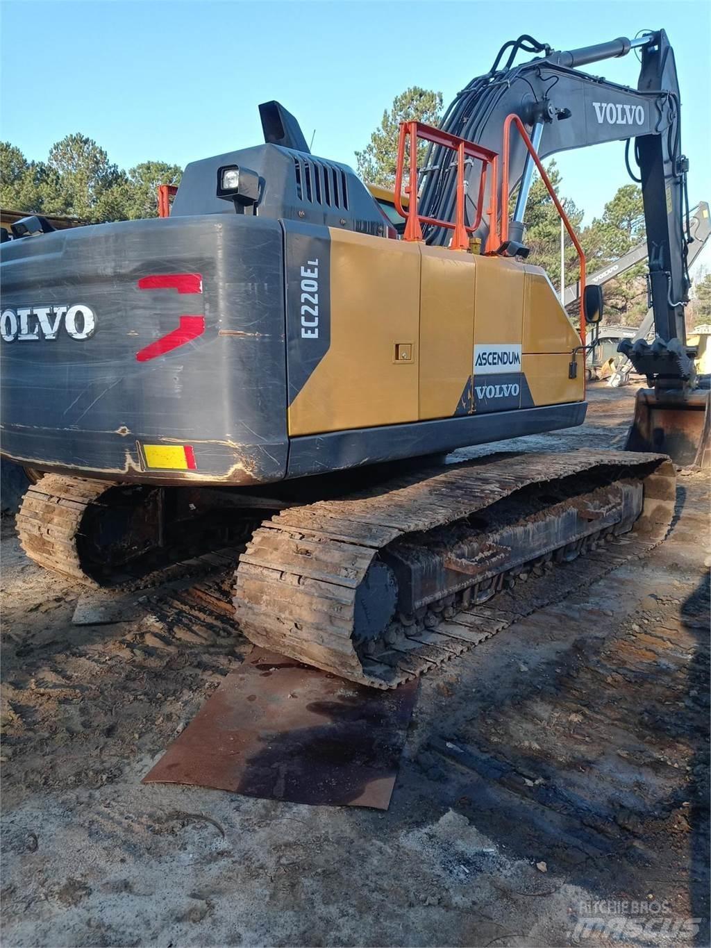 Volvo EC220EL Pásové rýpadlá