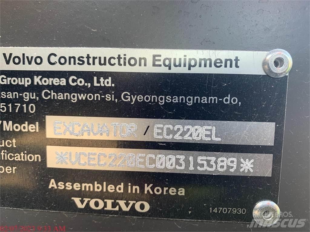 Volvo EC220EL Pásové rýpadlá