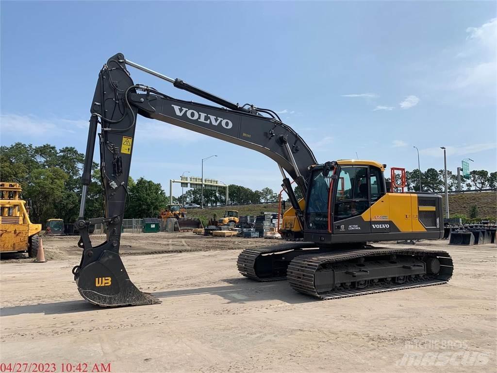 Volvo EC220EL Pásové rýpadlá