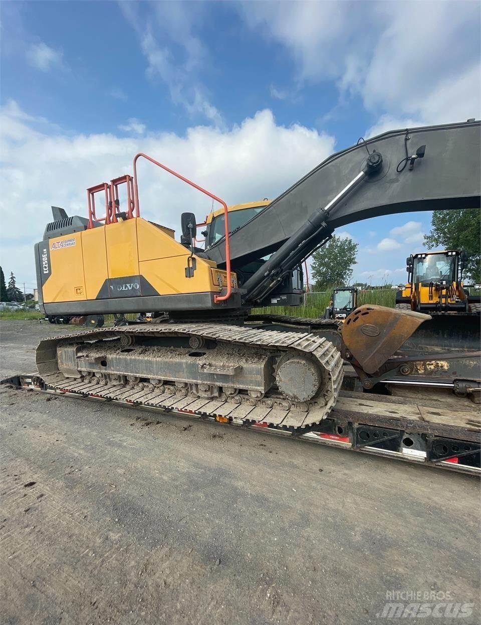 Volvo EC250E LR Pásové rýpadlá