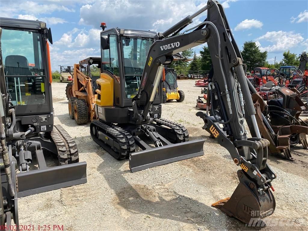 Volvo EC27D Mini rýpadlá < 7t