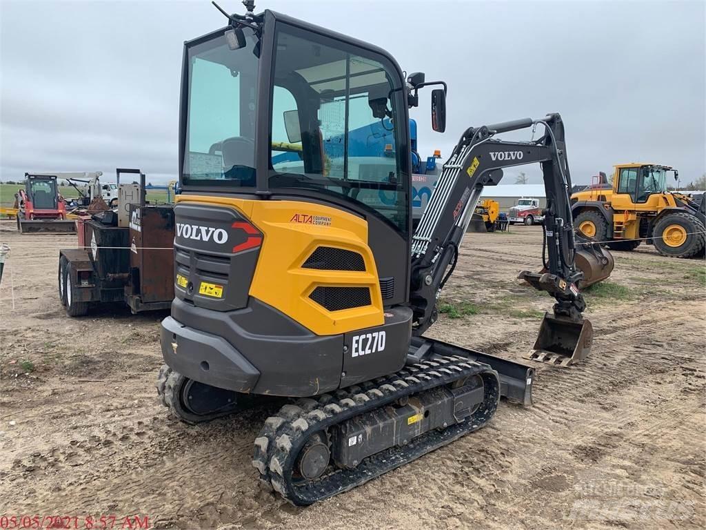 Volvo EC27D Mini rýpadlá < 7t