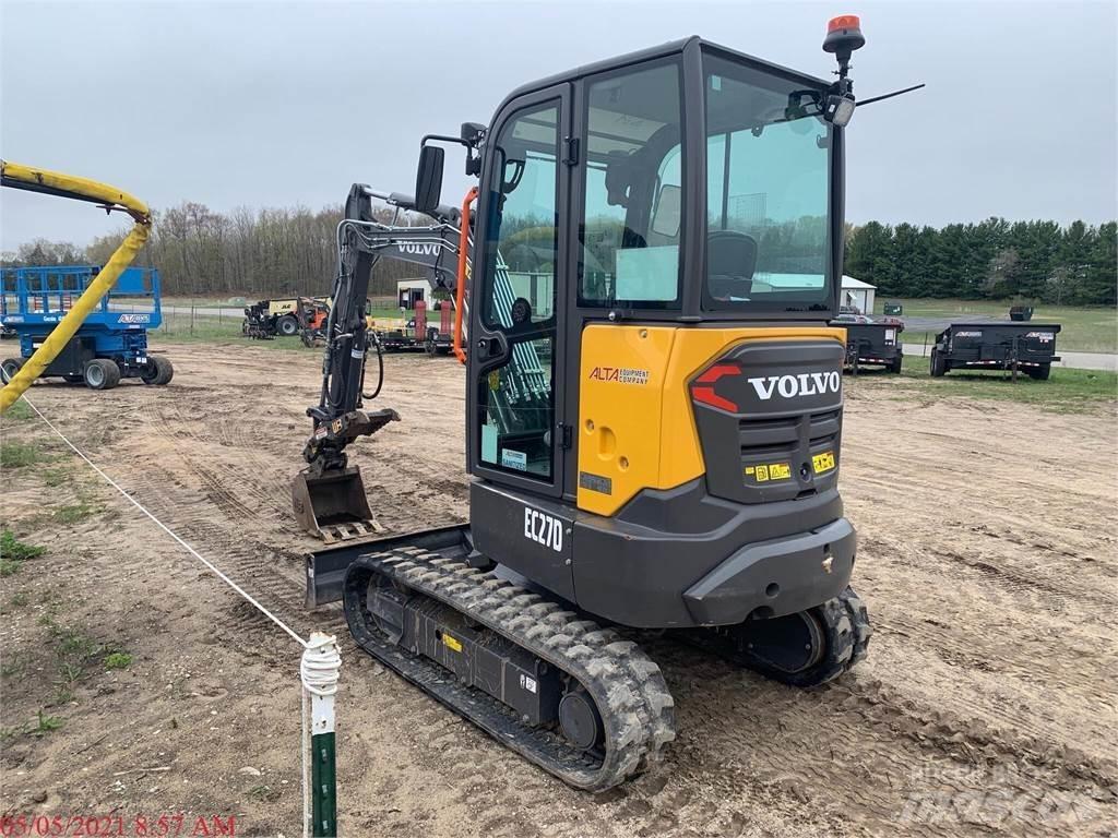 Volvo EC27D Mini rýpadlá < 7t