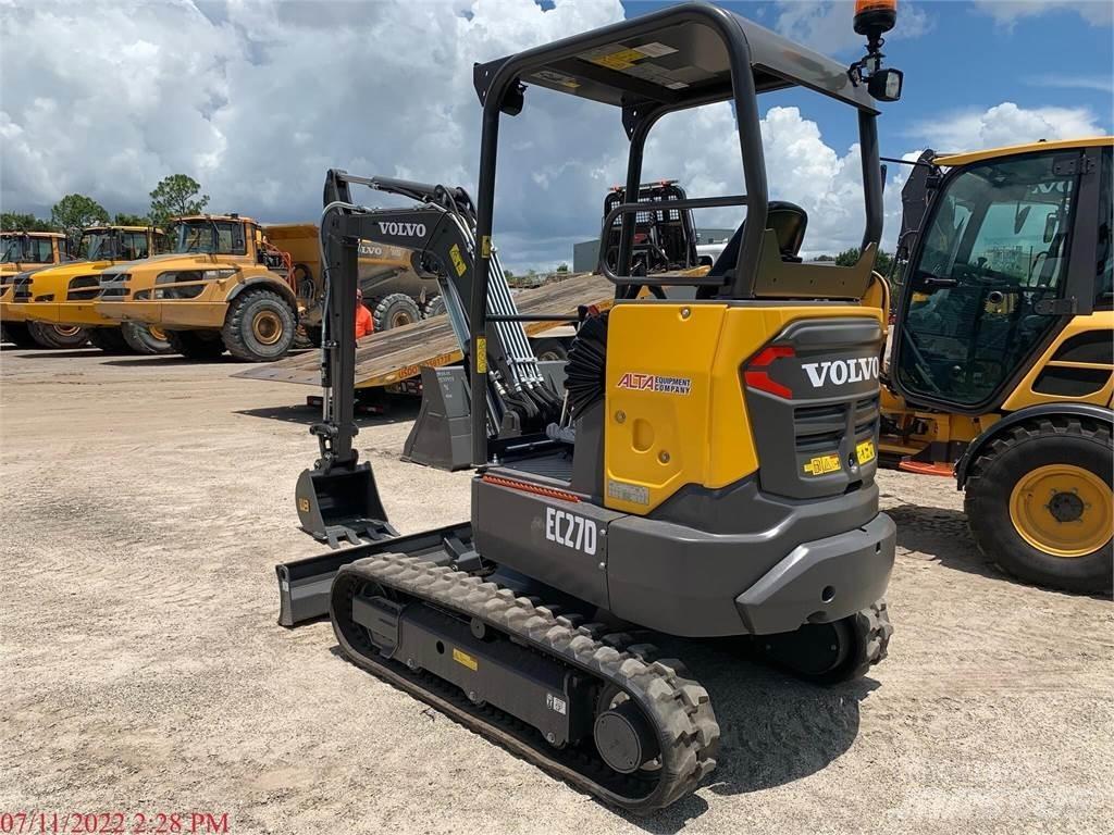 Volvo EC27D Mini rýpadlá < 7t