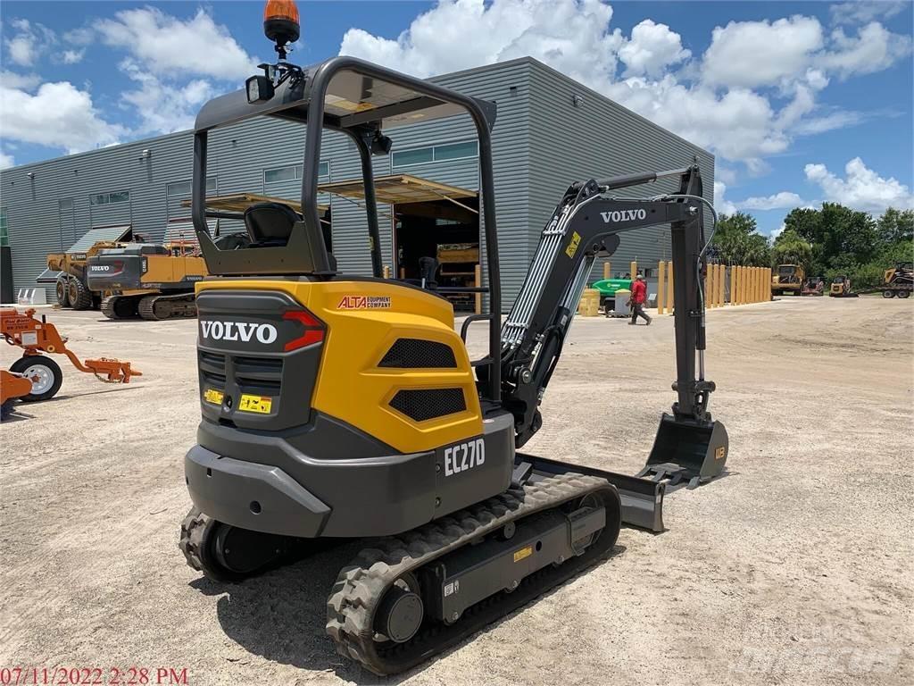 Volvo EC27D Mini rýpadlá < 7t