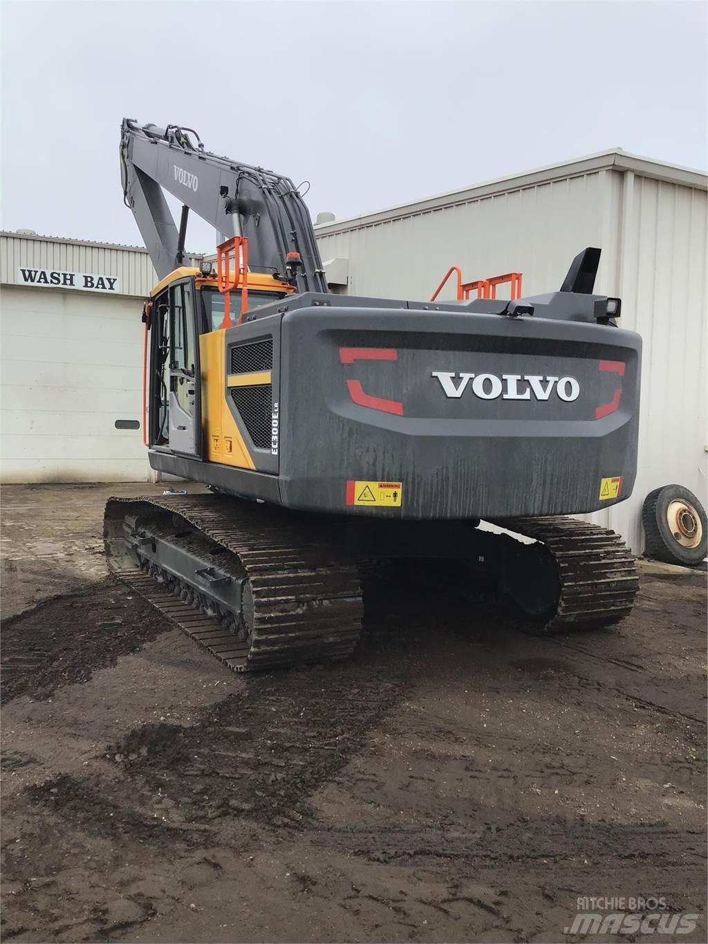 Volvo EC300E LR Pásové rýpadlá
