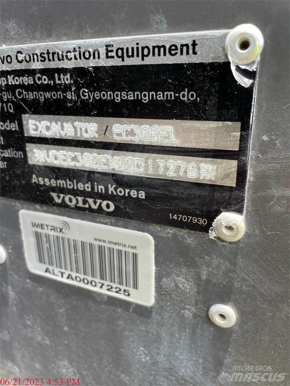 Volvo EC300EL Pásové rýpadlá