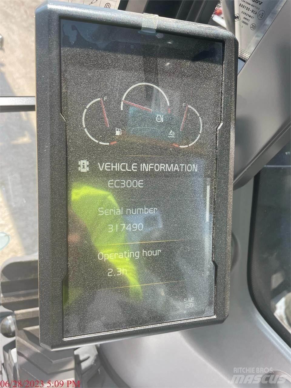 Volvo EC300EL Pásové rýpadlá