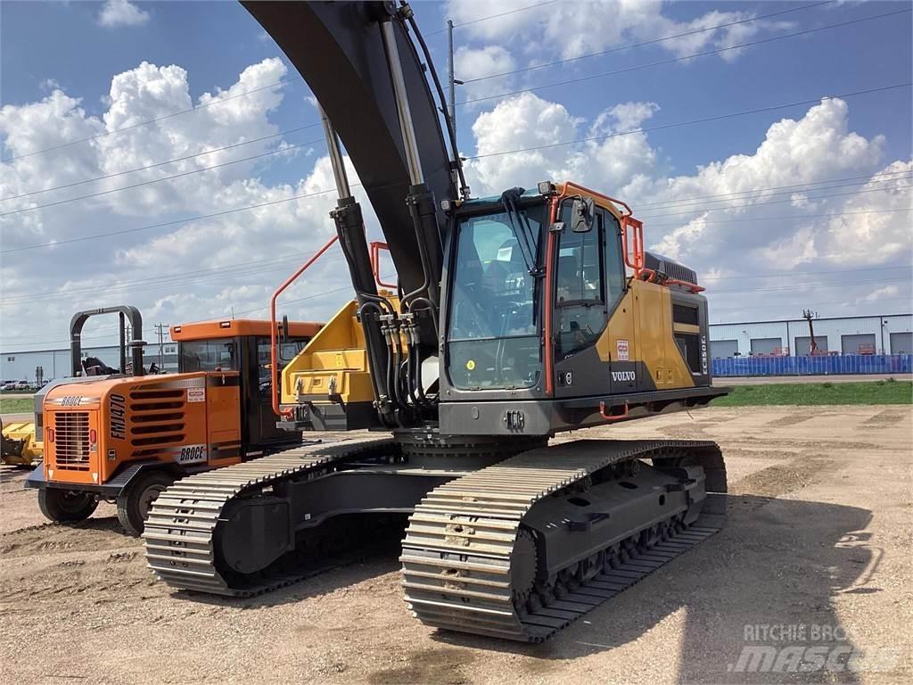 Volvo EC350EL Pásové rýpadlá