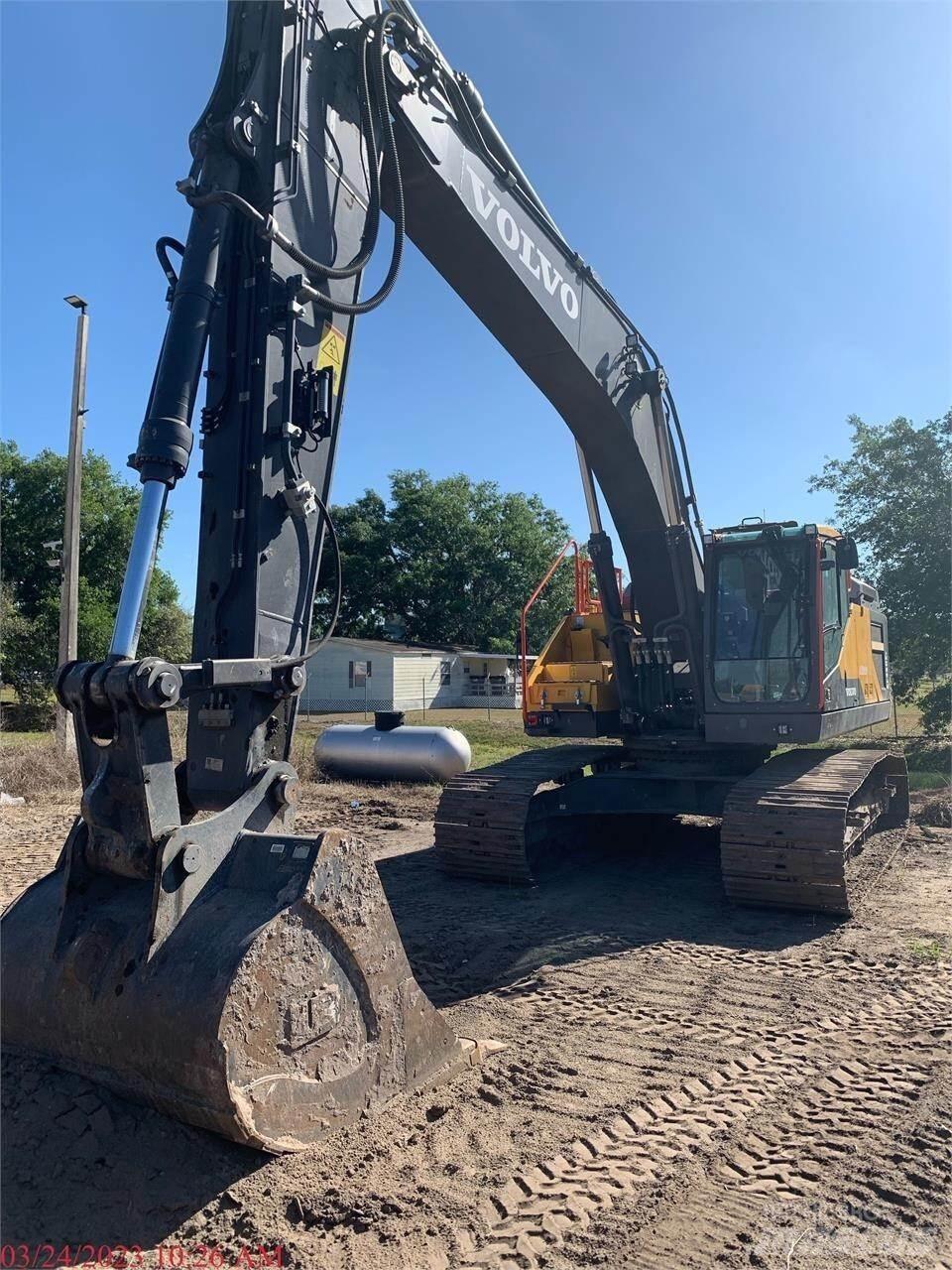 Volvo EC350EL Pásové rýpadlá