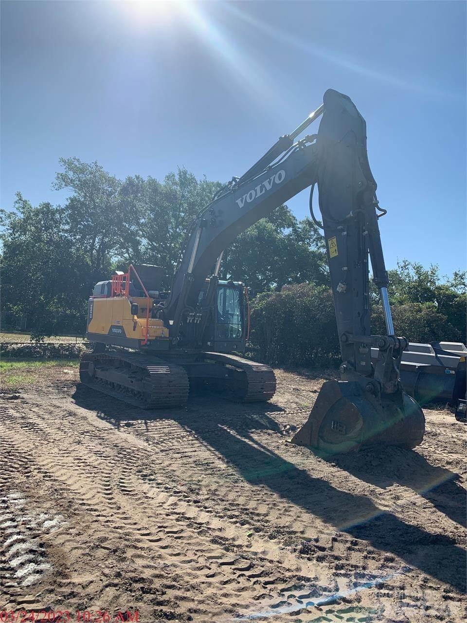 Volvo EC350EL Pásové rýpadlá