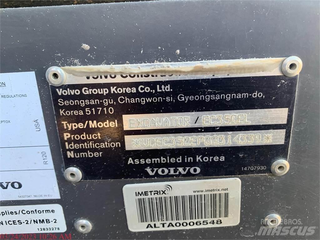 Volvo EC350EL Pásové rýpadlá