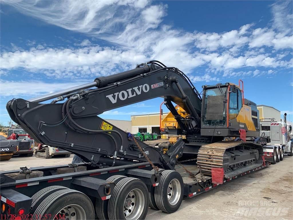 Volvo EC350EL Pásové rýpadlá