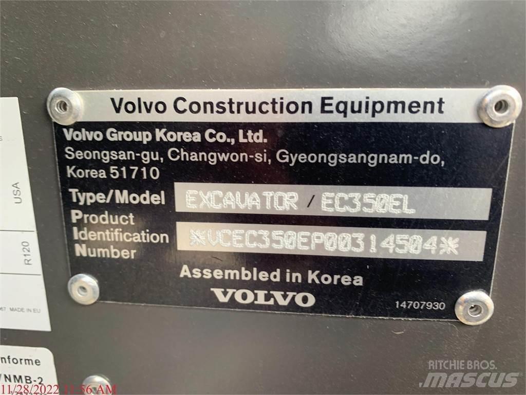 Volvo EC350EL Pásové rýpadlá