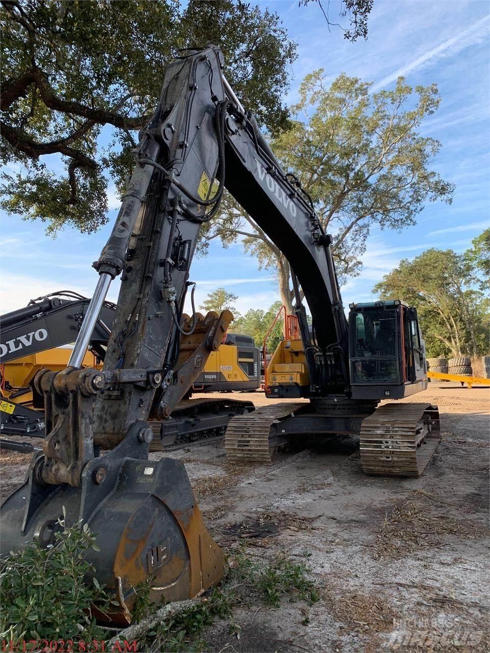 Volvo EC350EL Pásové rýpadlá