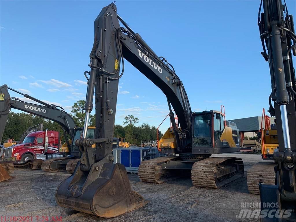 Volvo EC350EL Pásové rýpadlá