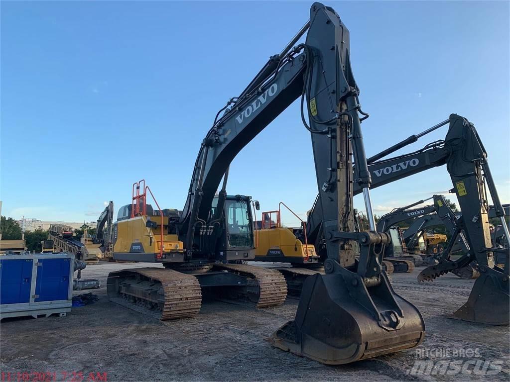 Volvo EC350EL Pásové rýpadlá