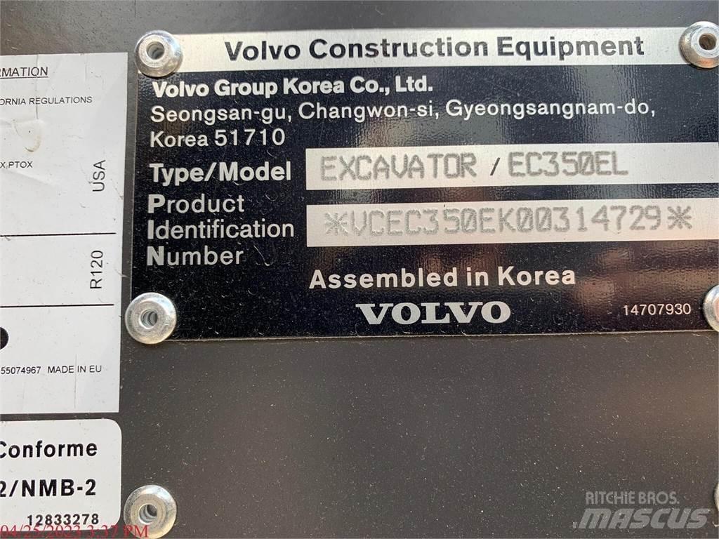Volvo EC350EL Pásové rýpadlá