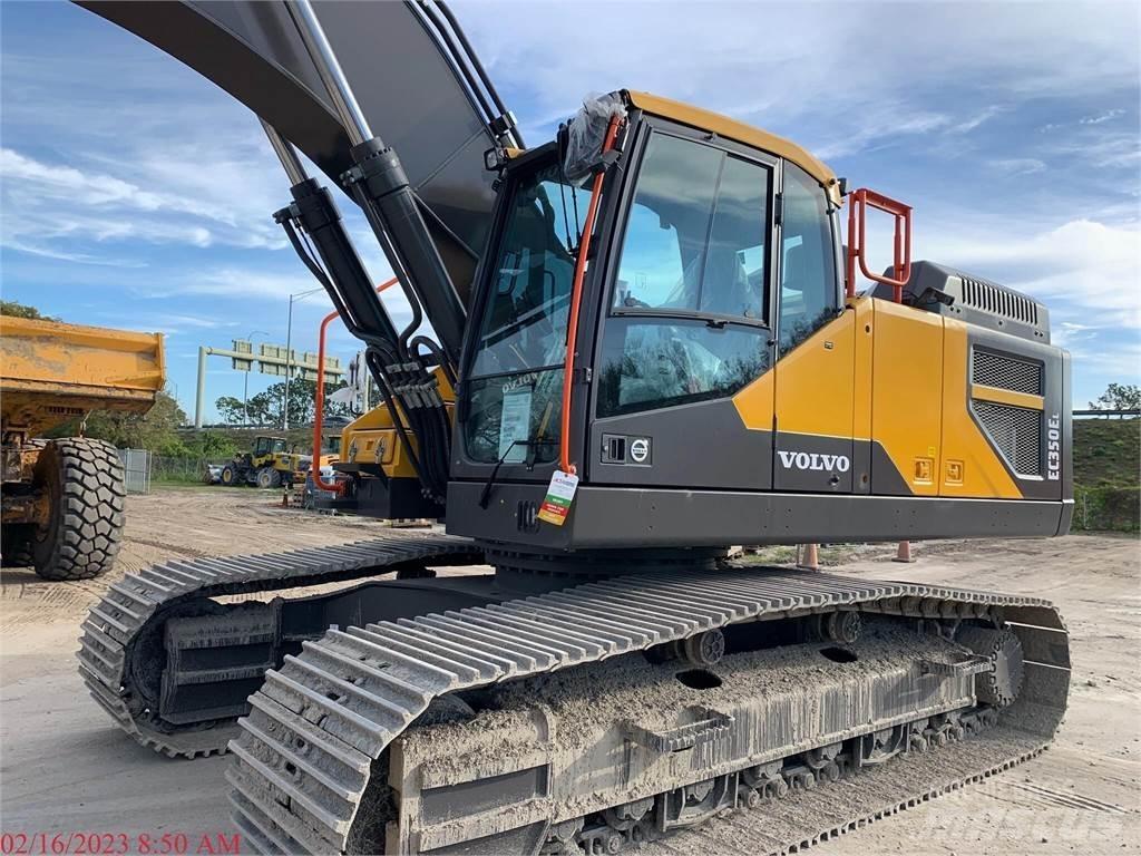 Volvo EC350EL Pásové rýpadlá