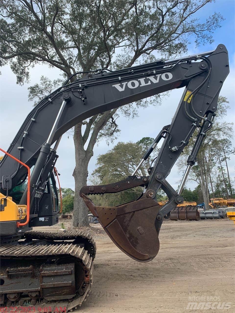 Volvo EC350EL Pásové rýpadlá