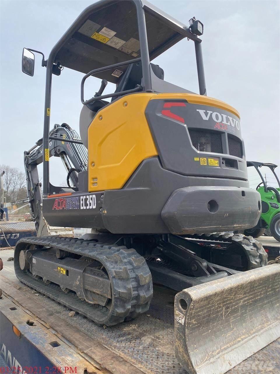 Volvo EC35D Mini rýpadlá < 7t
