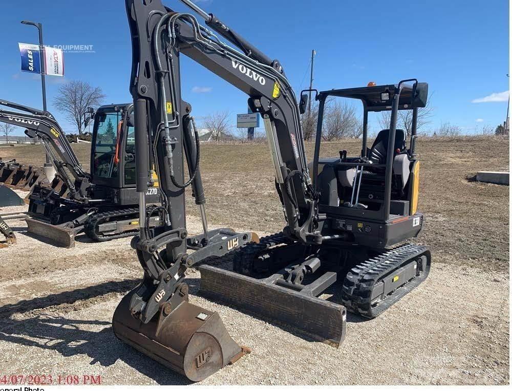 Volvo EC35D Mini rýpadlá < 7t
